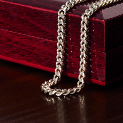Cuban Link Chain | Sterling Silver or 14K Gold (Choose Your Style)