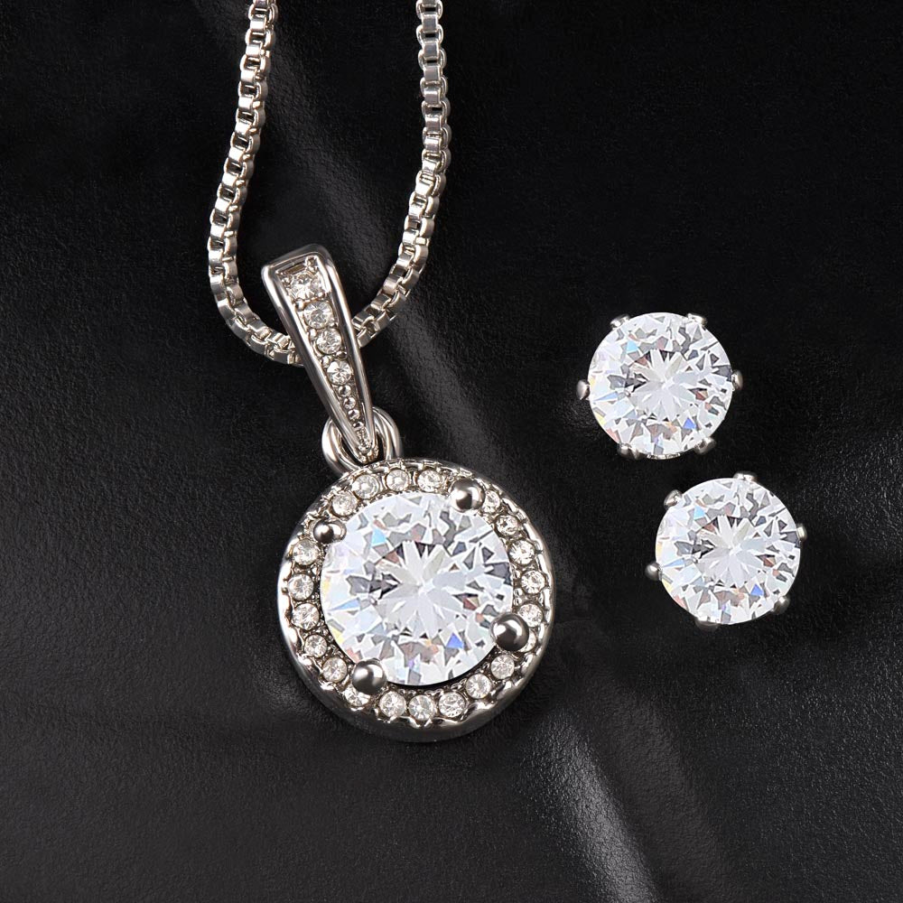 Eternal Hope Necklace & Earring Set: special gift bundle
