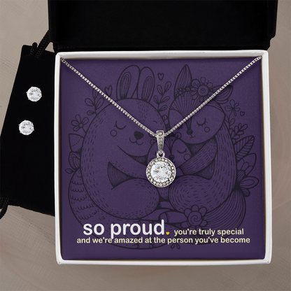 Eternal Hope Necklace & Earring Set: special gift bundle