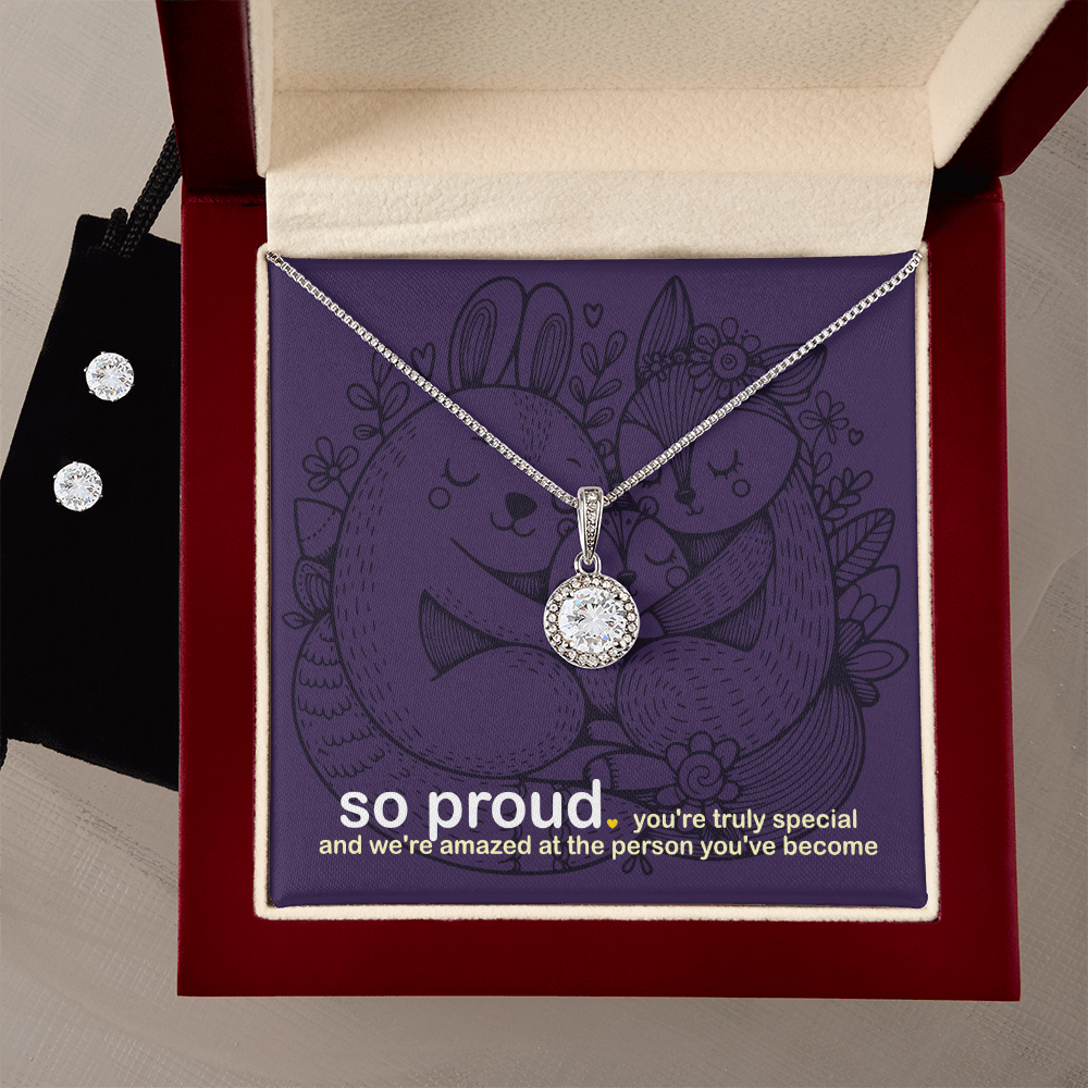 Eternal Hope Necklace & Earring Set: special gift bundle