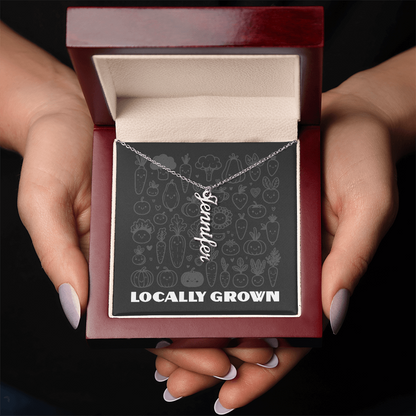 Multi Vertical Name Necklace: Cherished gift for besties & mama birds! | 18K gold finish