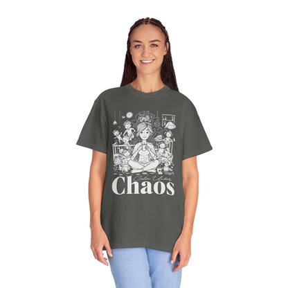 "Calm Under Chaos" T-Shirt — Mom Life Chaos Graphic Tee