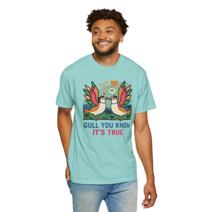 Gull You Know It's True T-Shirt - Funny Retro Seagull Tee