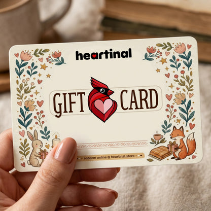 heartinal® Gift Card ❤︎ For every occasion