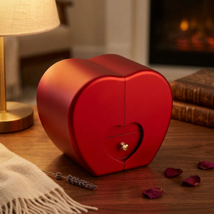 Love Knot Necklace with Red Heart Rose Box | An unforgettable gift experience!