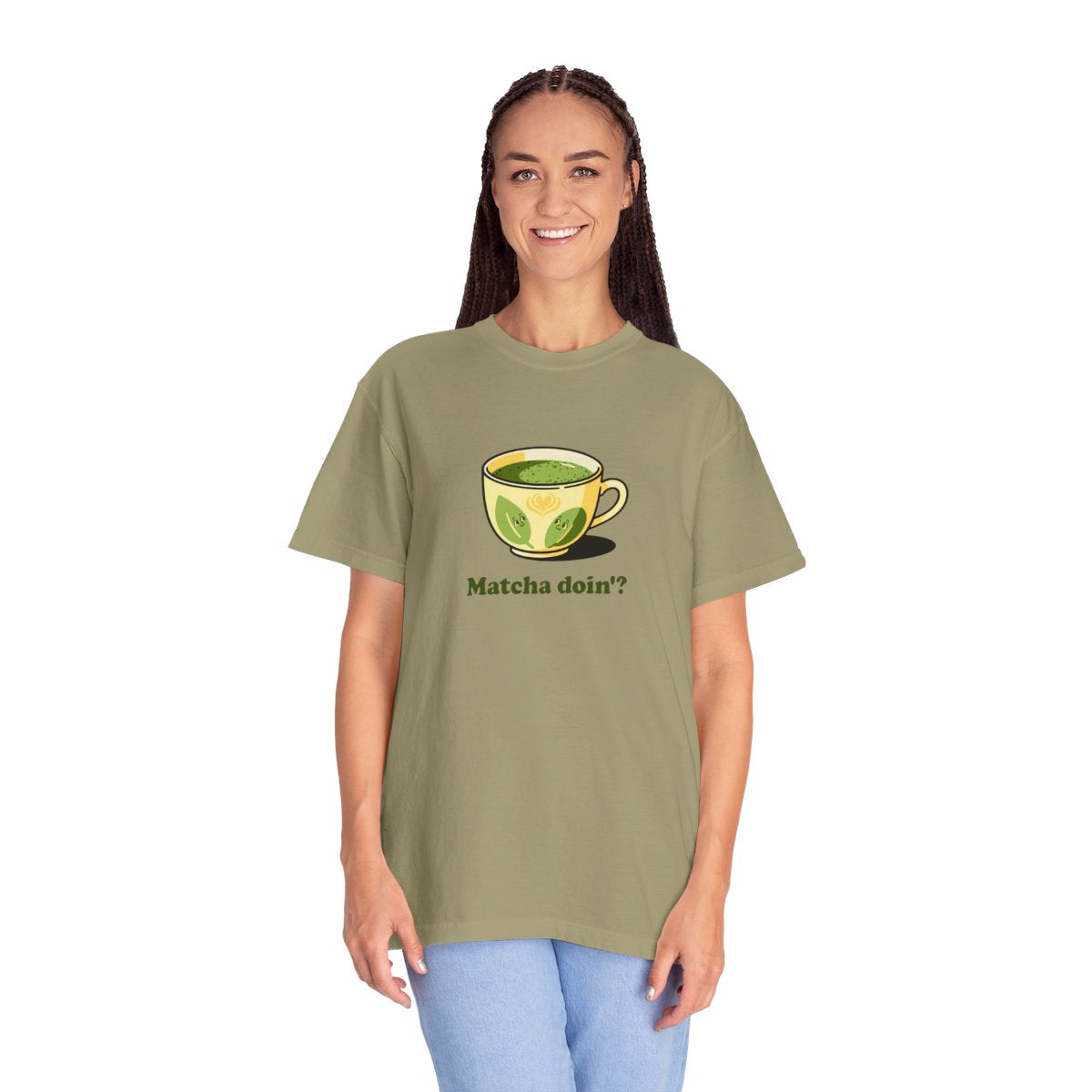 Matcha Doin'? Tee - Cozy Graphic T-Shirt