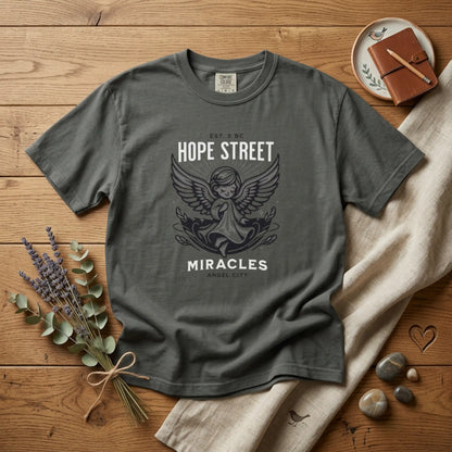 Hope Street Miracles T-Shirt — Angel Sports Team Graphic Tee