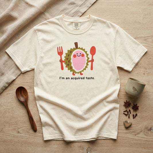 I'm an Acquired Taste Durian T-Shirt — Cute Fruit Graphic Tee