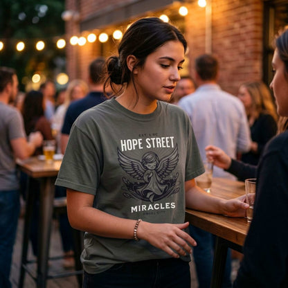 Hope Street Miracles T-Shirt — Angel Sports Team Graphic Tee