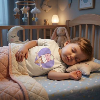 "Sweet Dreams" Toddler Tee — Ice Cream Heart Graphic T-Shirt